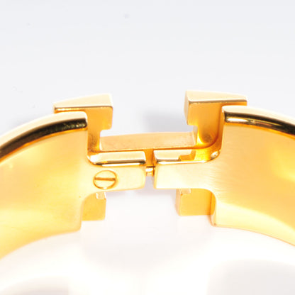 Hermes Enamel Wide Clic Clac H Bracelet PM Orange 4 of 6