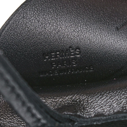 Hermes Milo Lambskin Grigri Rodeo Pegase Horse Bag Charm MM So Black 3 of 5