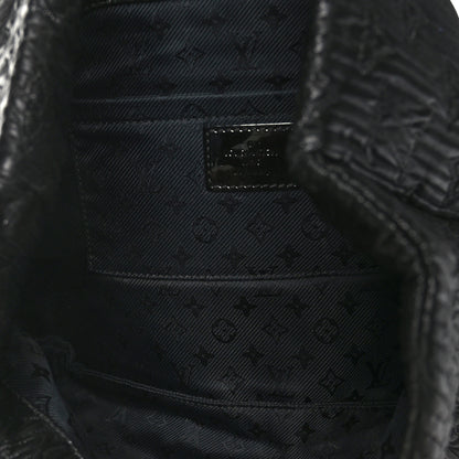 Louis Vuitton Jacquard Quilted Monogram Altair Clutch Black Black 5 of 8