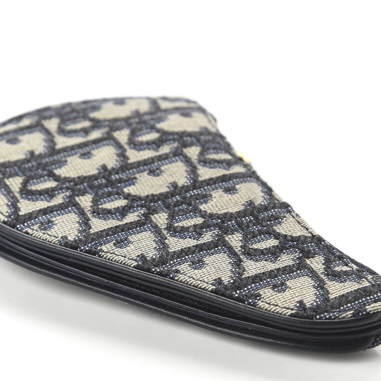 Oblique Saddle Coin Purse Blue