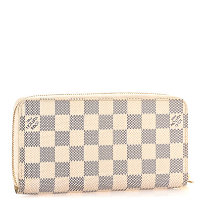 Louis Vuitton Damier Azur Zippy Wallet 3 of 9