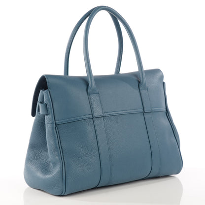Mulberry Classic Grain Small Bayswater Steel Blue 3 of 9