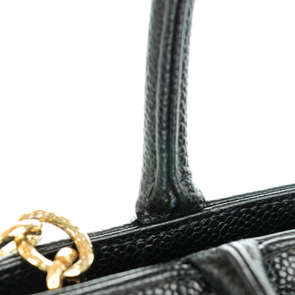Chanel Caviar Quilted Medallion Tote Black 8 of 8