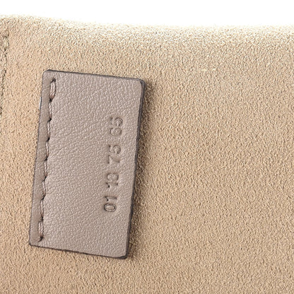Chloe Smooth Calfskin Suede Patchwork Studded Small Pixie Bag Motty Grey 7 of 7