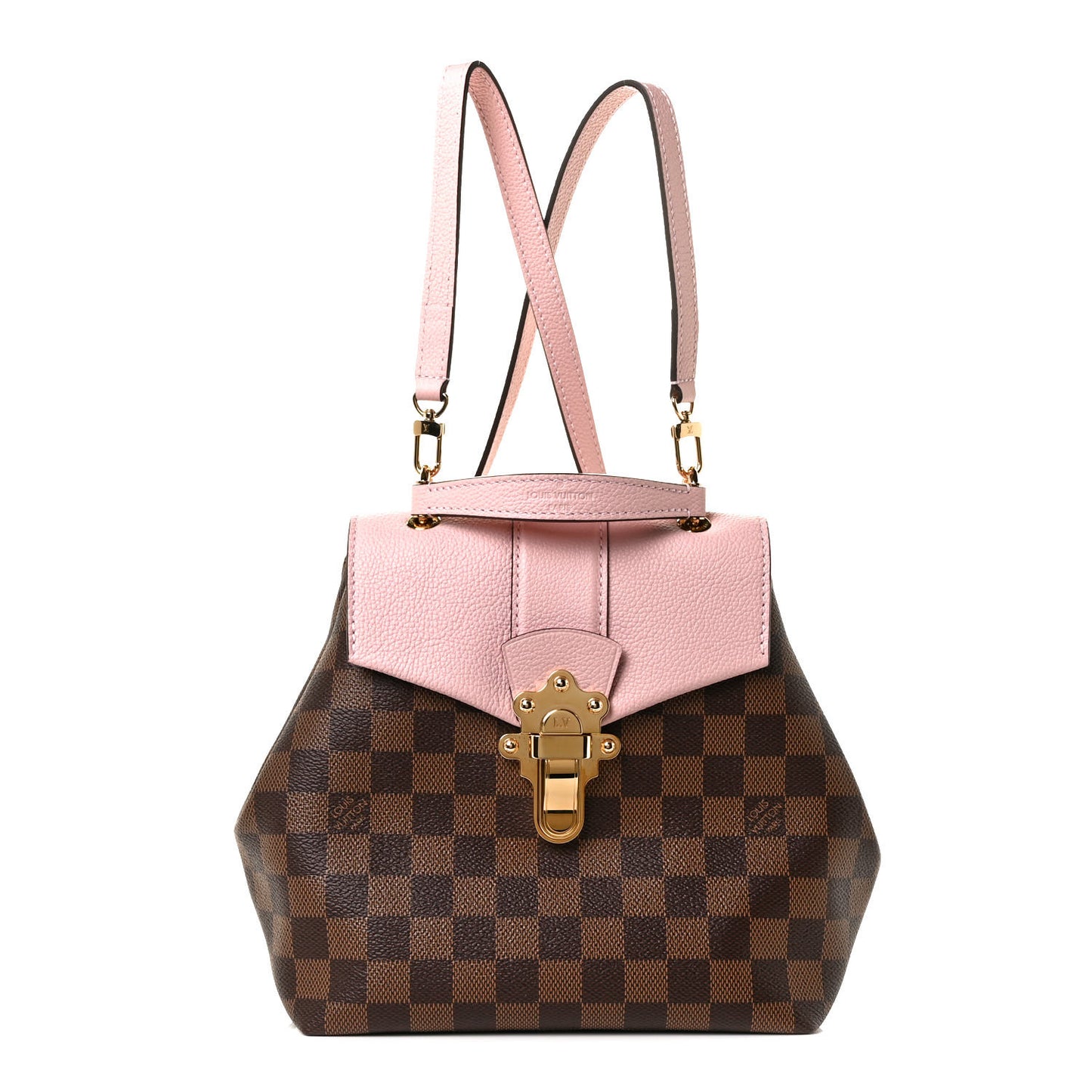 Damier Ebene Clapton Backpack Magnolia