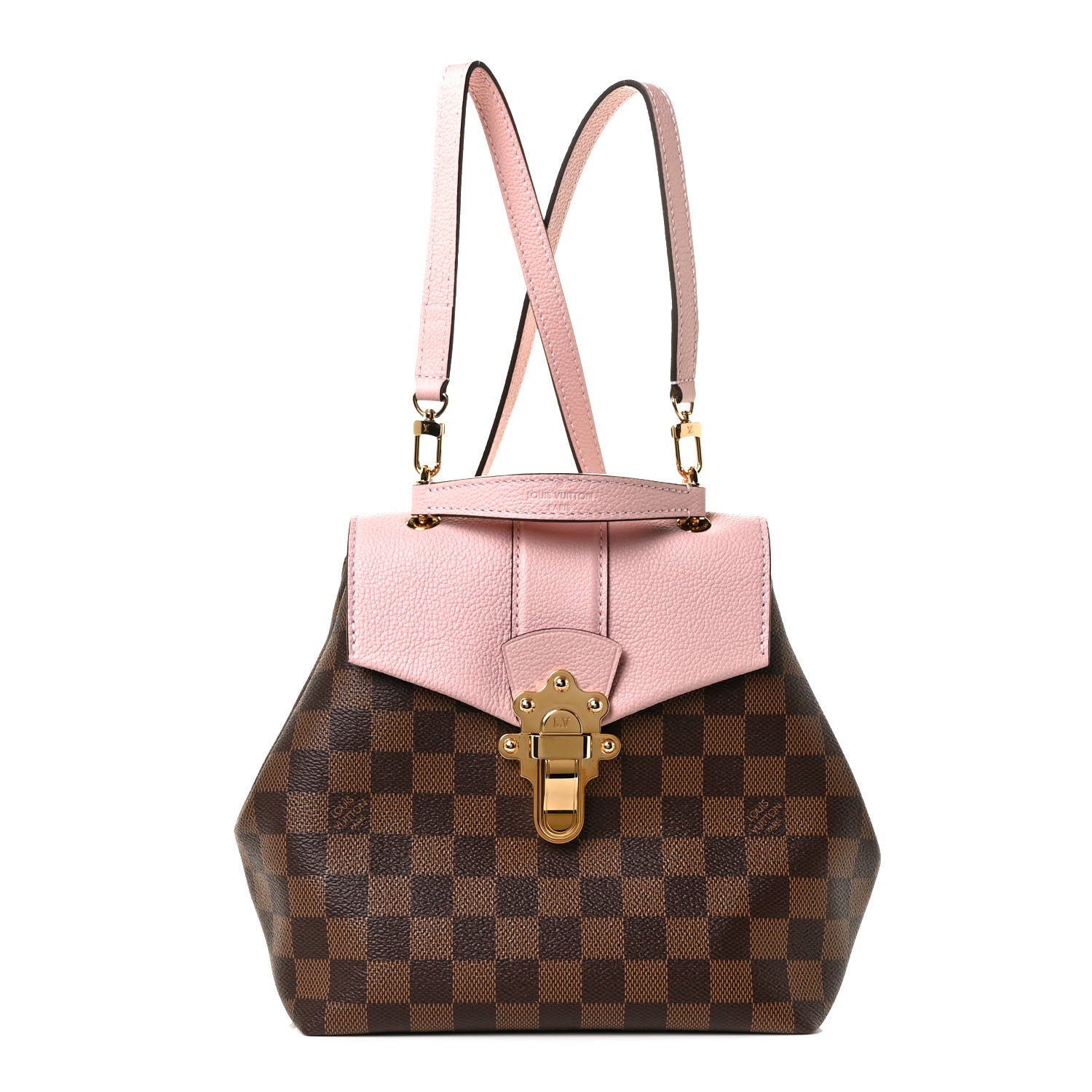 Louis Vuitton Damier Ebene Clapton Backpack Magnolia 1 of 15