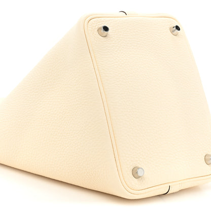 Hermes Taurillon Clemence Picotin Lock 18 PM Nata 9 of 13