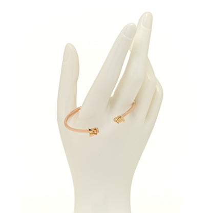 Gucci 18K Rose Gold Le Marche des Merveilles Bee Cuff Bracelet 2 of 5