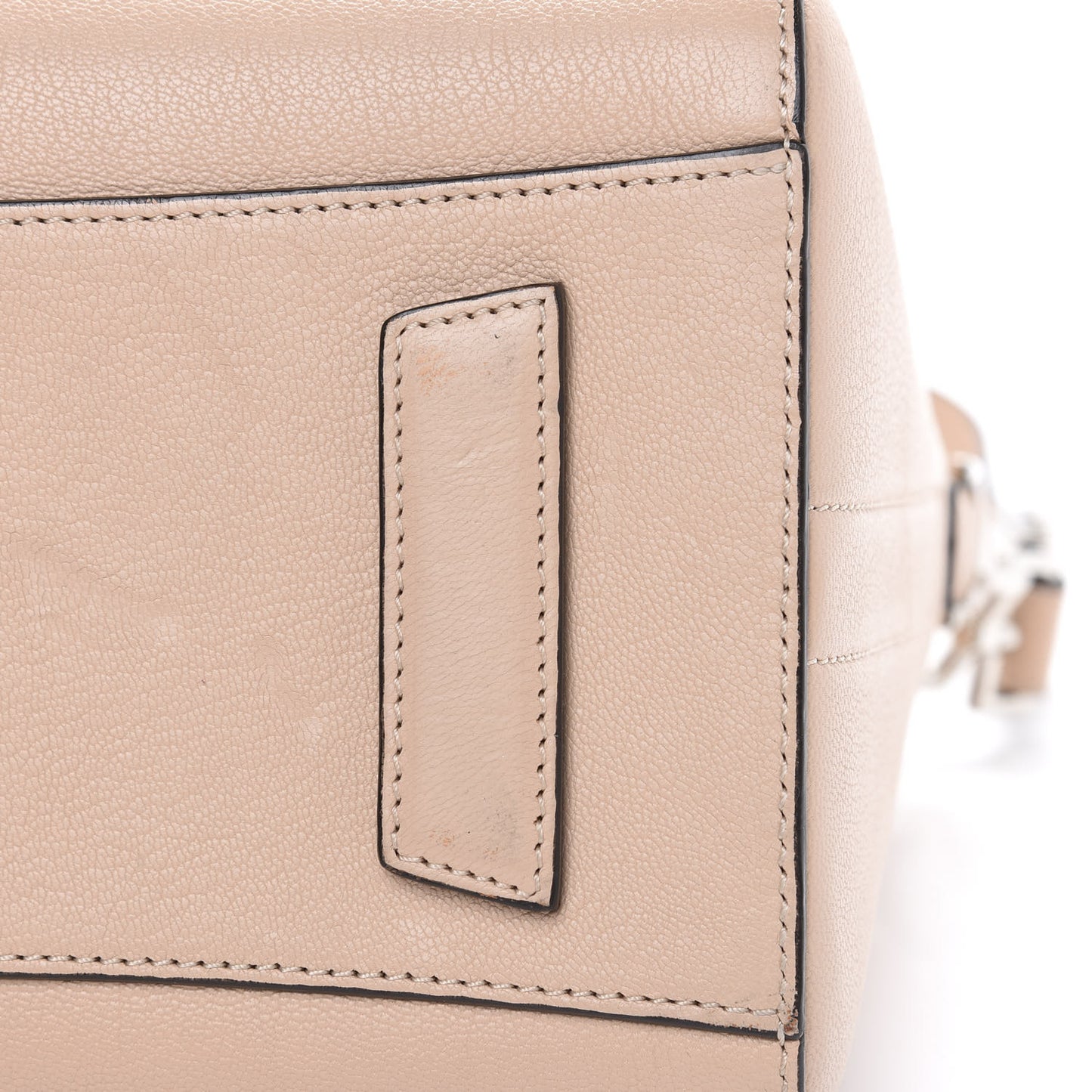 Sugar Goatskin Small Antigona Nude Pink