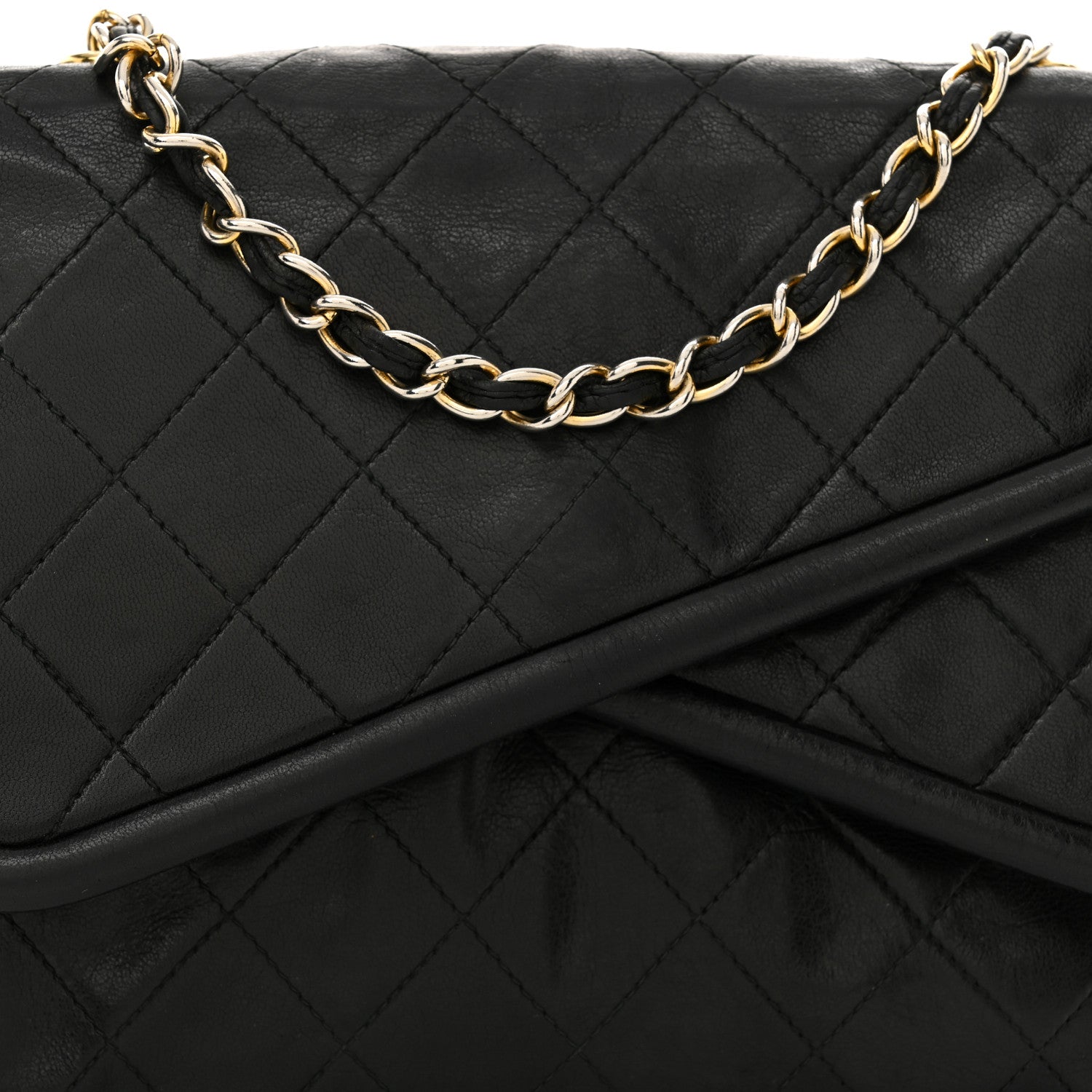 Chanel Quilted CC Tassel Flap Bag Black 9 of 14