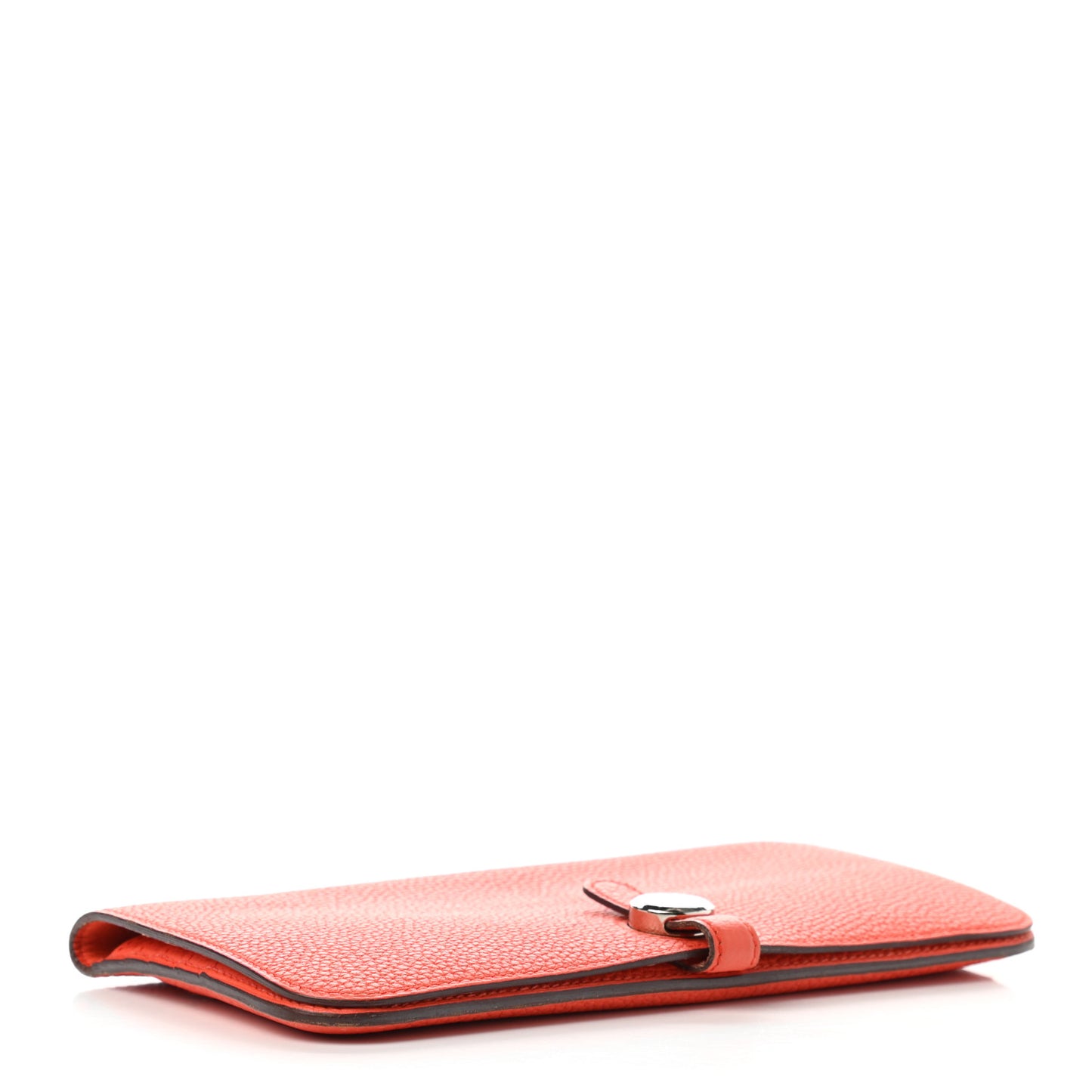 Togo Dogon Recto Verso Wallet Orange Poppy