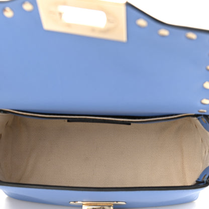 Valentino Garavani Vitello Mini Rockstud Crossbody Bag Angel 4 of 10