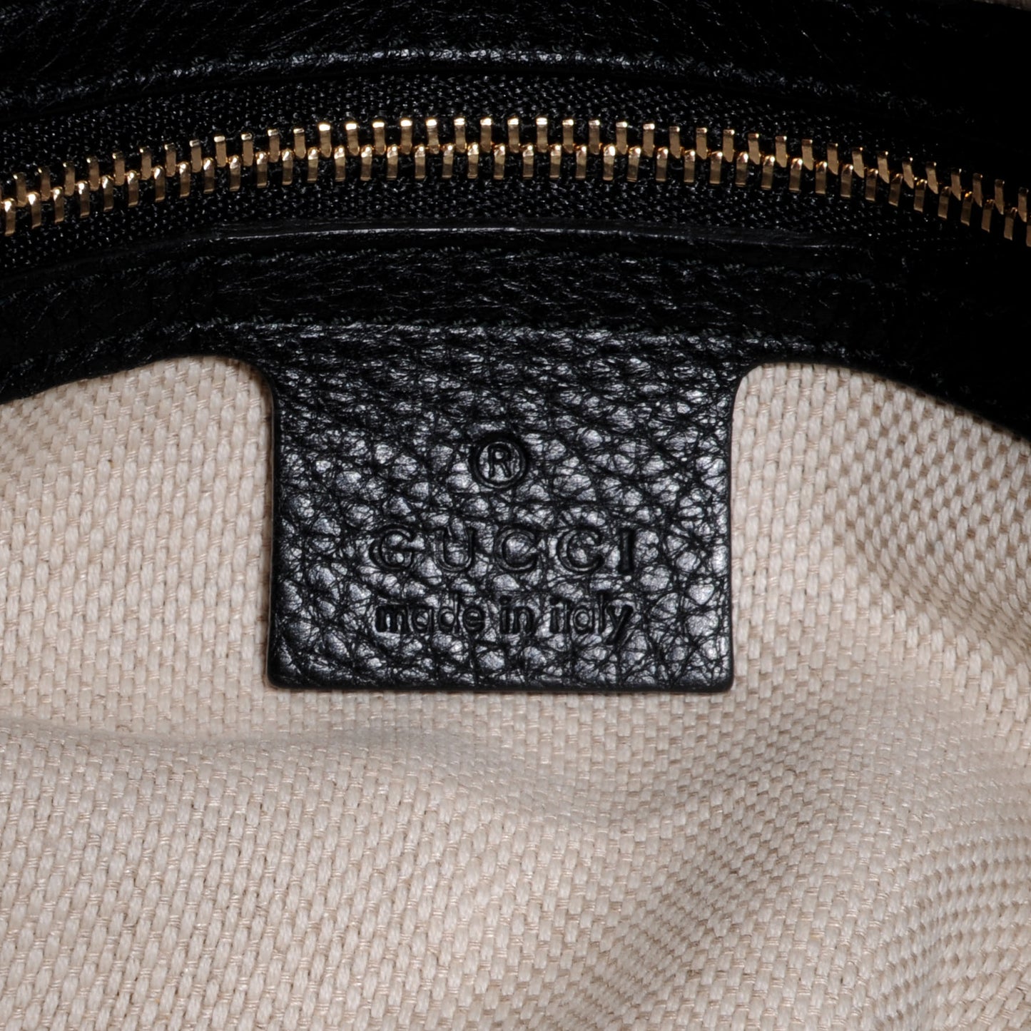 Pebbled Calfskin Medium Soho Chain Shoulder Bag Black