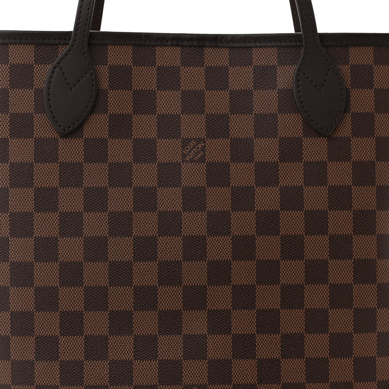 Louis Vuitton Damier Ebene Neo Neverfull MM Rose Ballerine 8 of 14