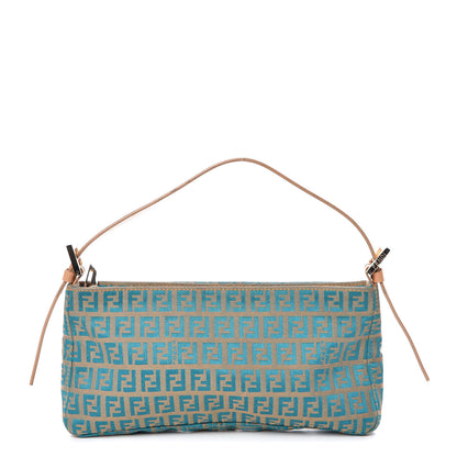 Fendi Zucchino Pochette Blue 1 of 10