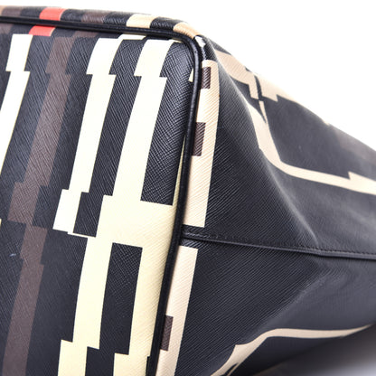 Givenchy Textured Coated Canvas Print Large Antigona Tote Black 8 of 12