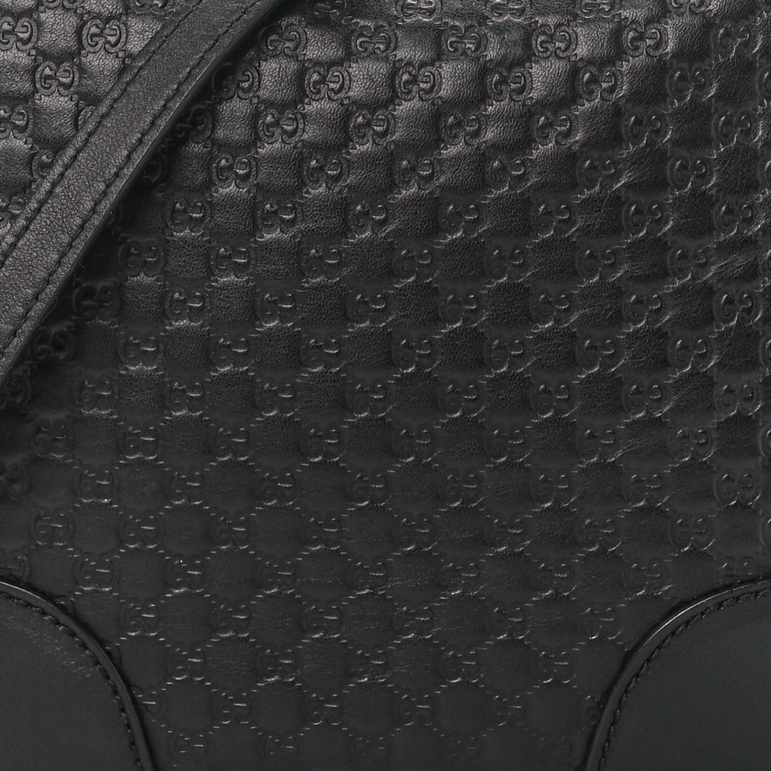 Gucci Microguccissima Mini Bree Messenger Bag Black 9 of 11