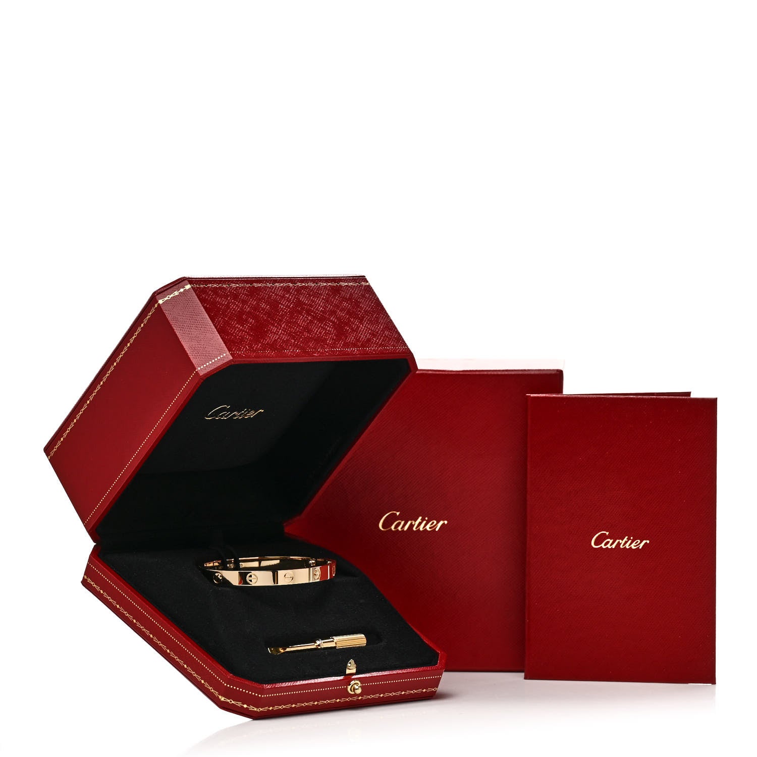 Cartier 18K Yellow Gold LOVE Bracelet 18 8 of 8