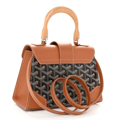 Goyard Goyardine Structure Mini Saigon Black Gold 3 of 11