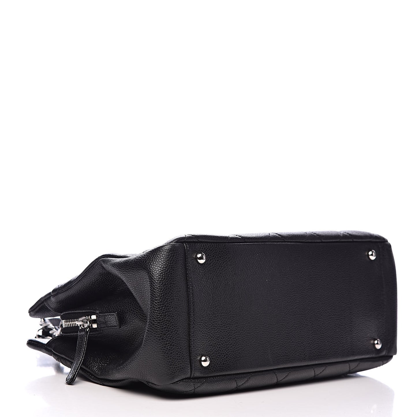 Caviar Quilted CC Timeless Soft Tote Black