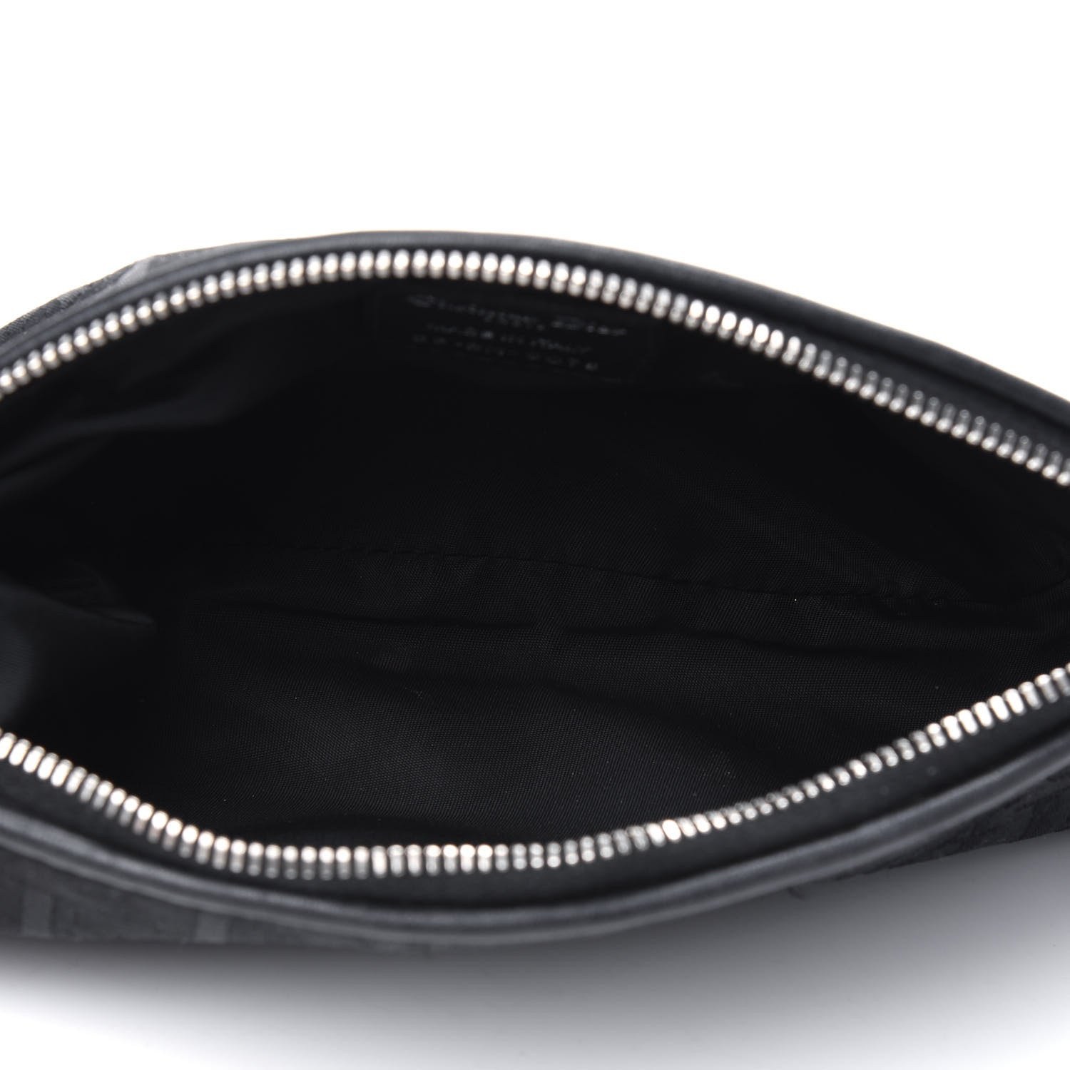 Christian Dior Monogram Cosmetic Case Black 3 of 4