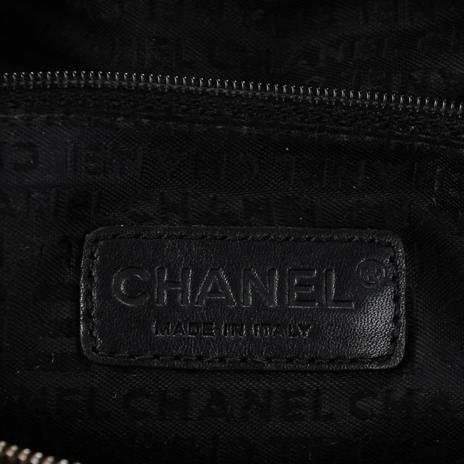 Chanel Caviar Square Stitched Large Tote Black 6 of 6
