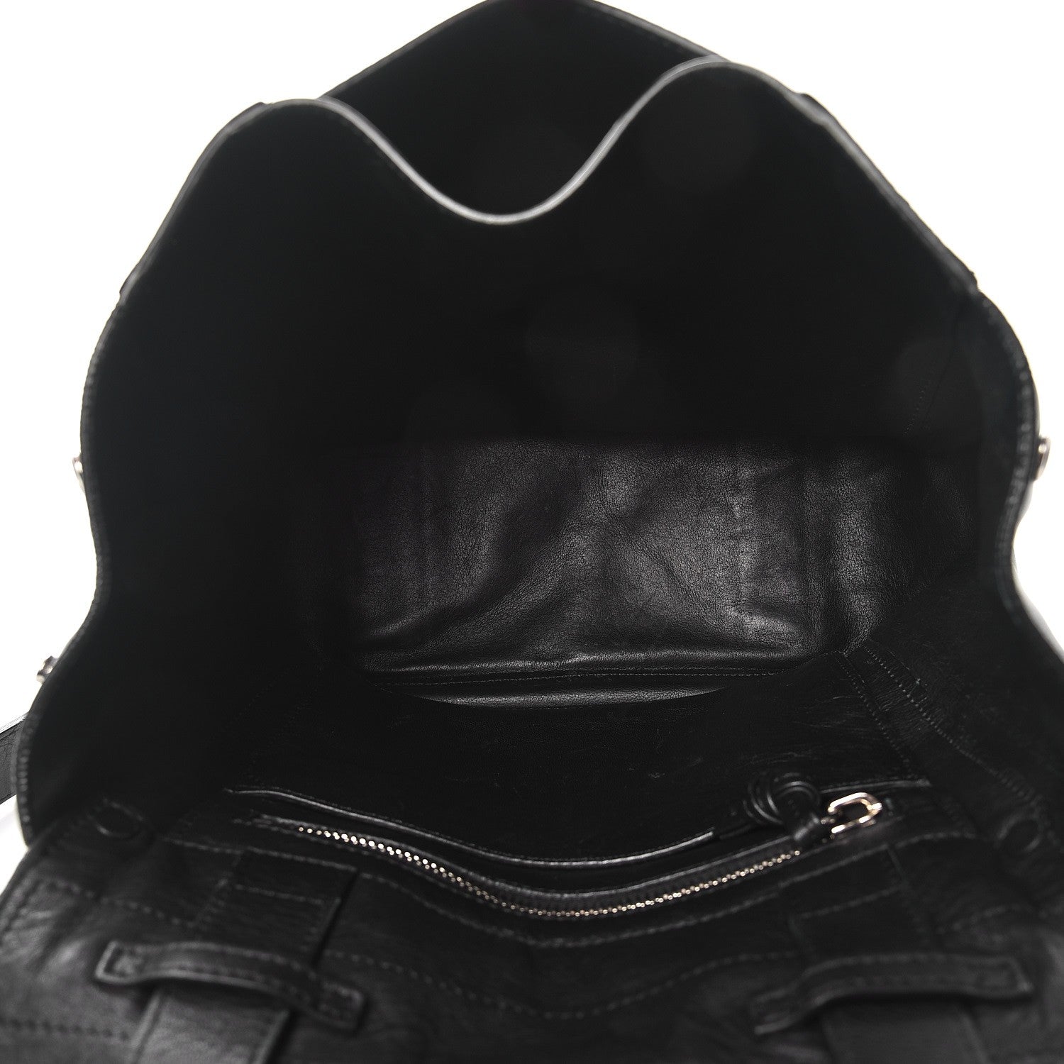 Proenza Schouler Calfskin PS Courier Backpack Black 5 of 8