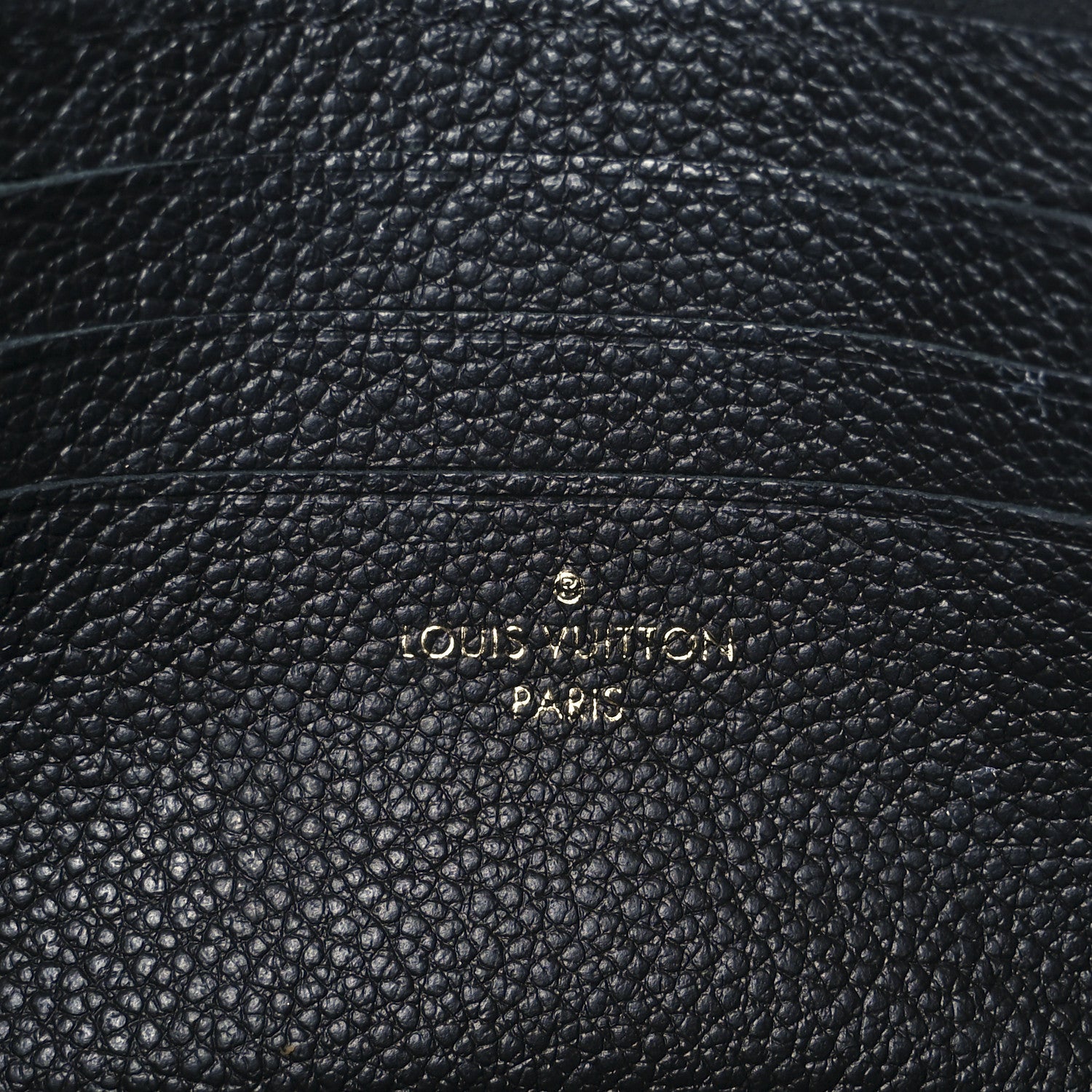 Louis Vuitton Empreinte Monogram Giant Ivy Wallet On Chain Black 6 of 10