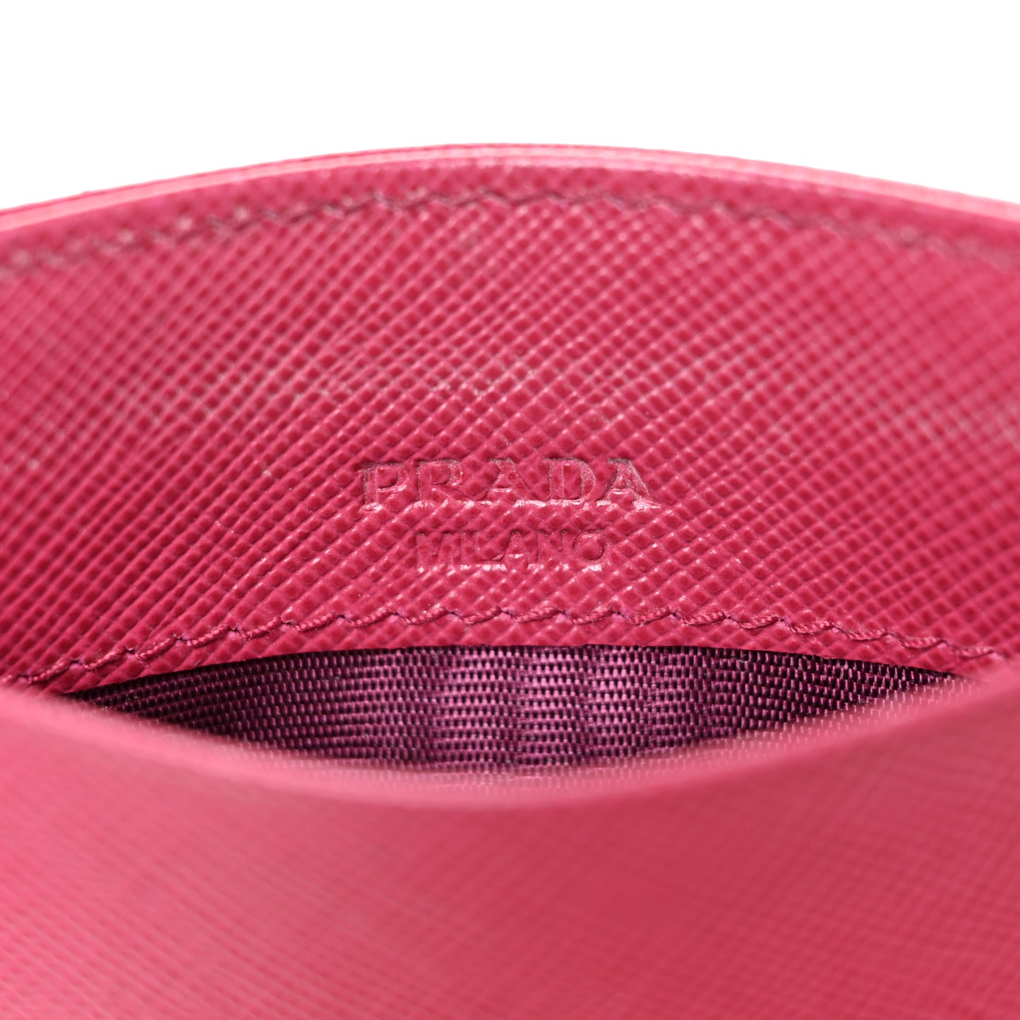 Saffiano Metal Card Case Cera