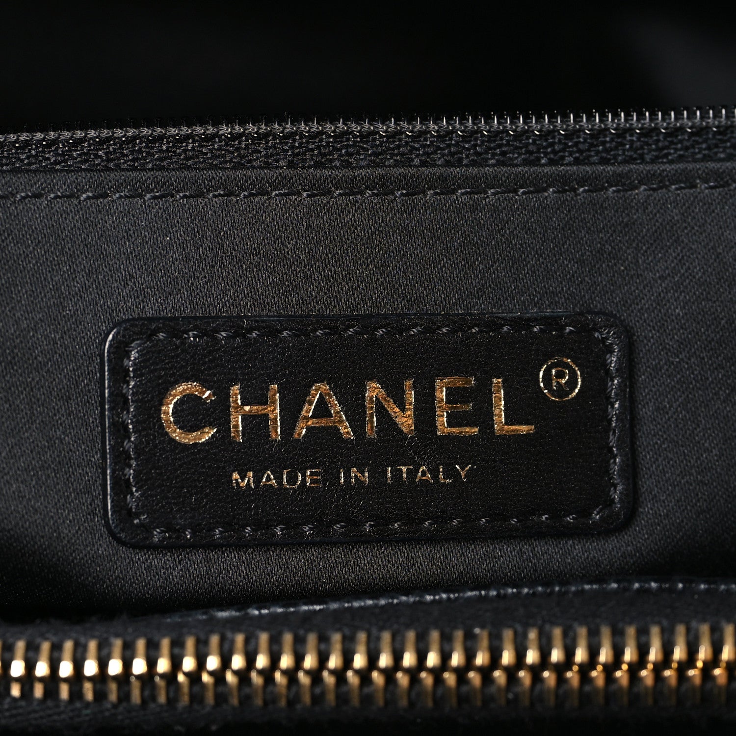 Chanel Caviar Quilted Grand Shopping Tote GST Black 6 of 9