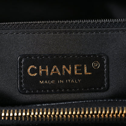 Chanel Caviar Quilted Grand Shopping Tote GST Black 6 of 9
