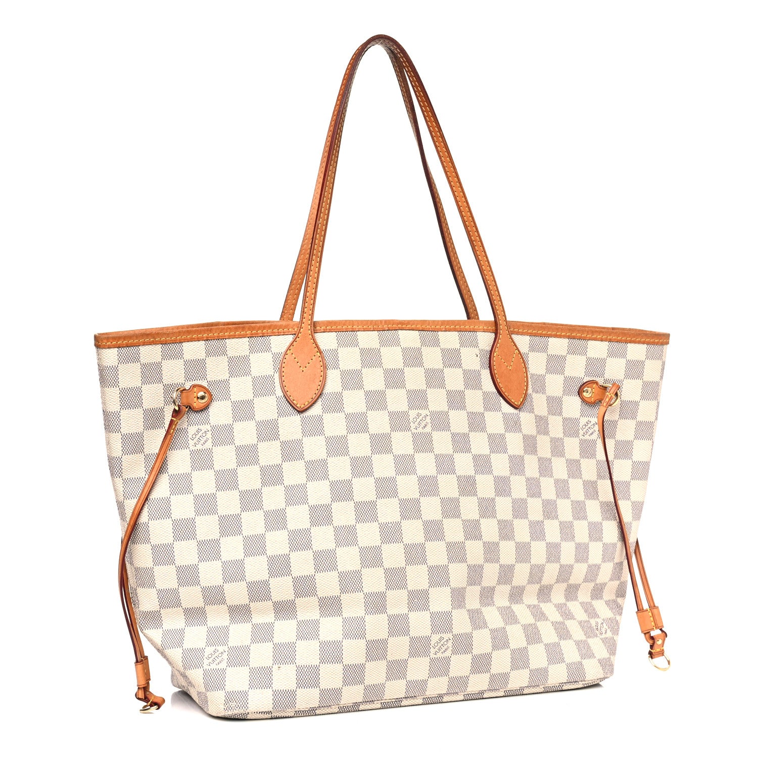 Louis Vuitton Damier Azur Neverfull MM 2 of 21