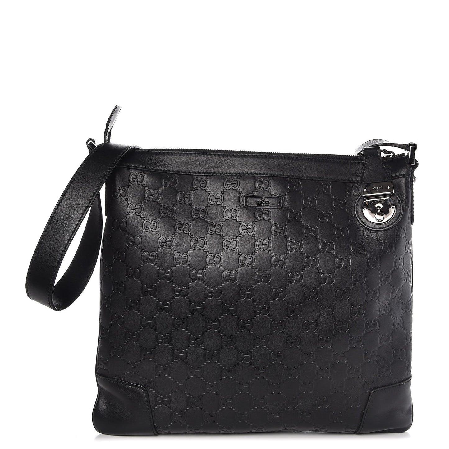 Guccissima GG Messenger Bag Black