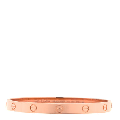 Cartier 18K Pink Gold LOVE Bracelet 16 1 of 5