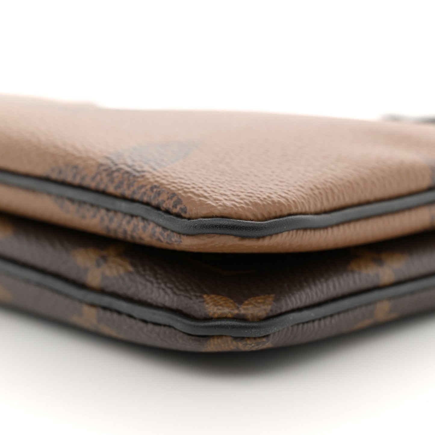 Reverse Monogram Giant Double Zip Pochette