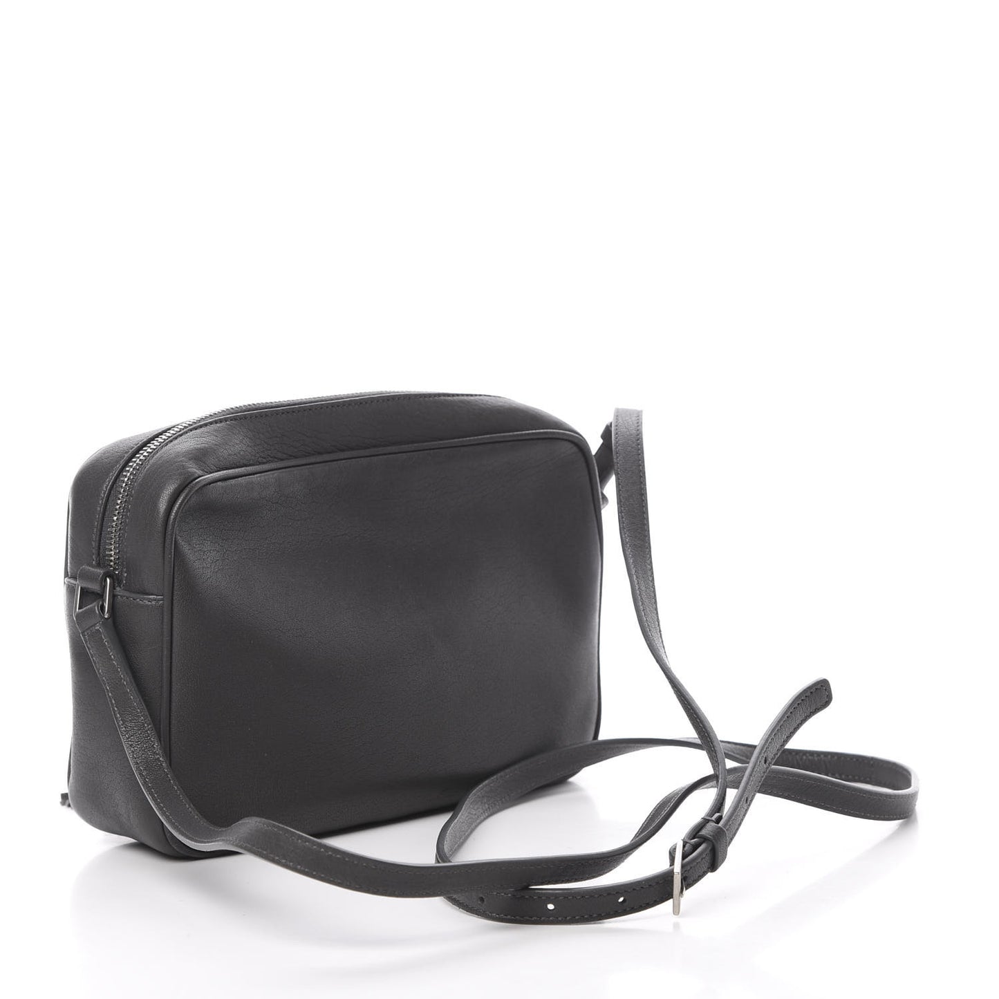 Lambskin Monogram Small Lou Camera Bag Asphalt