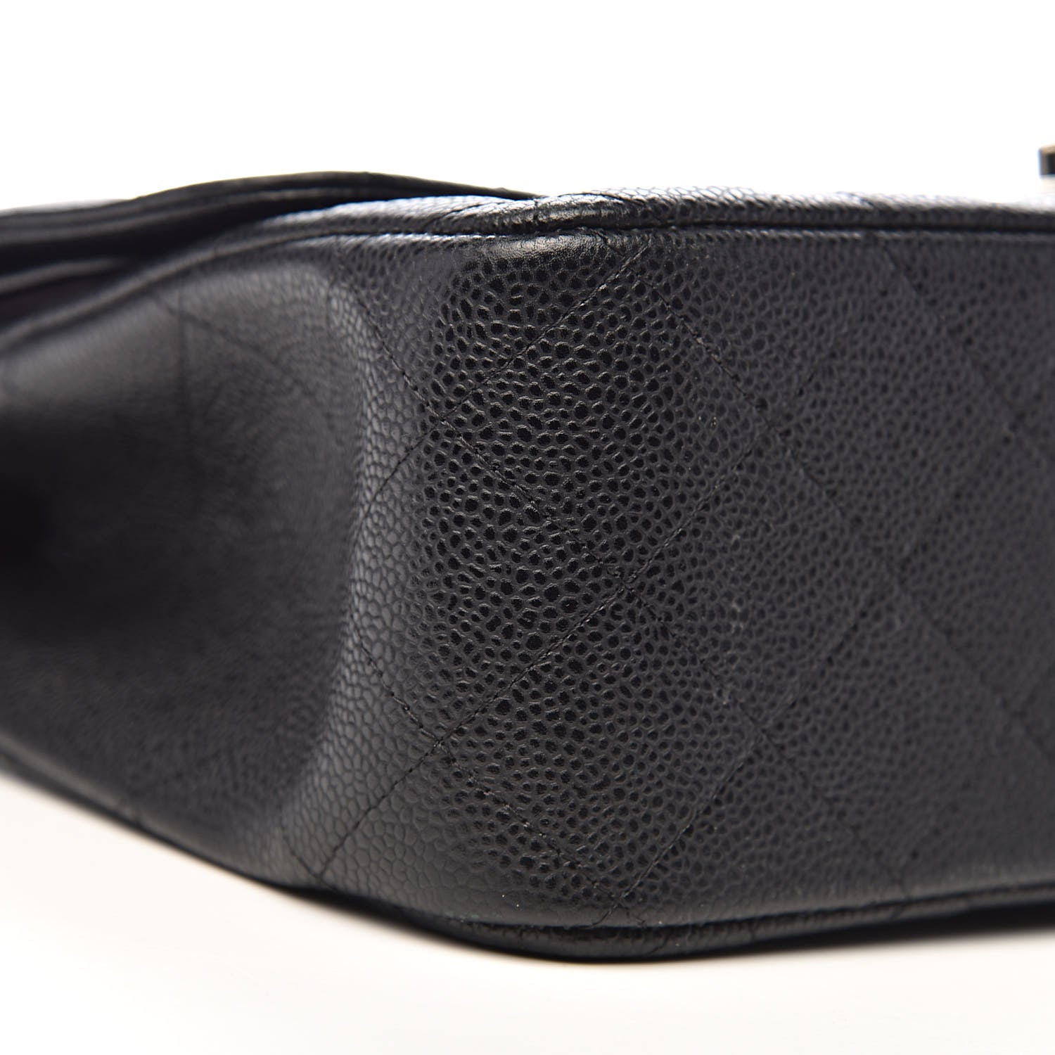 Chanel Caviar Quilted Jumbo Double Flap Black 11 of 17