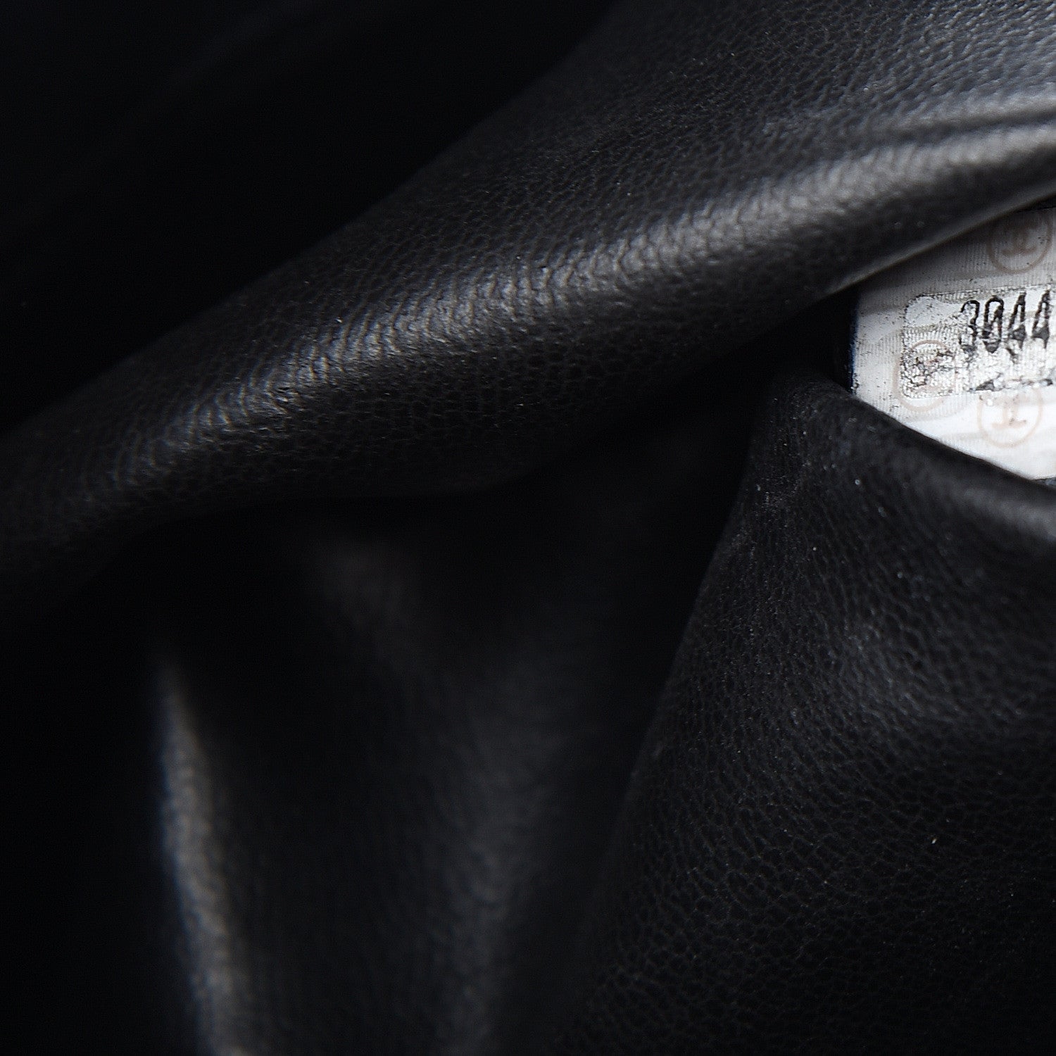 Chanel Lambskin CC Flap Shopping Tote Black 7 of 14