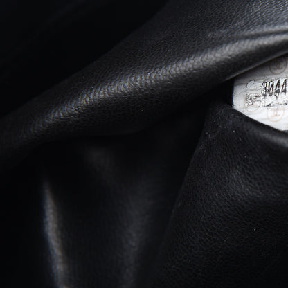 Chanel Lambskin CC Flap Shopping Tote Black 7 of 14