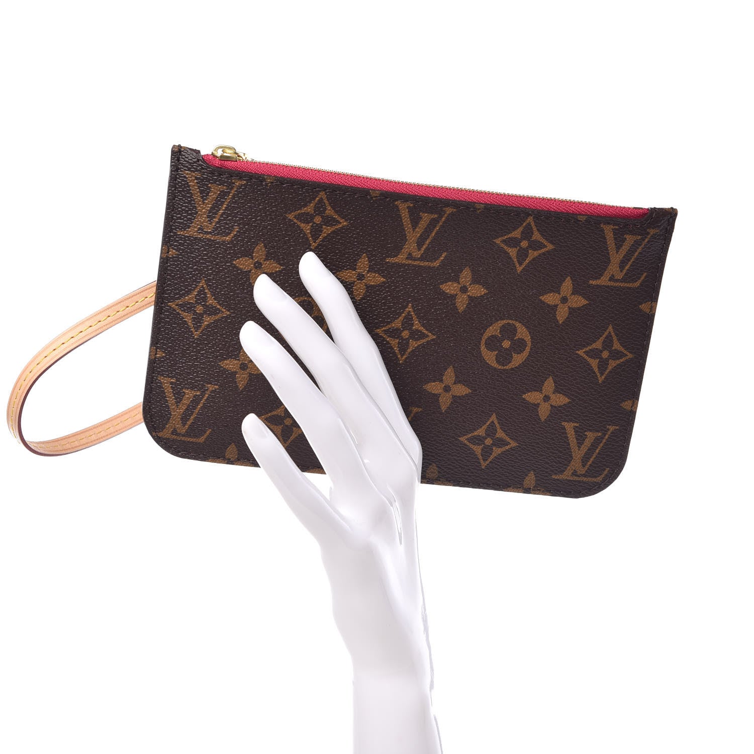 Louis Vuitton Monogram Neverfull PM Pochette Pivoine 2 of 7
