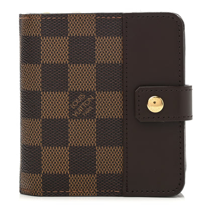 Louis Vuitton Damier Ebene Zippe Zipped Compact Wallet 1 of 8