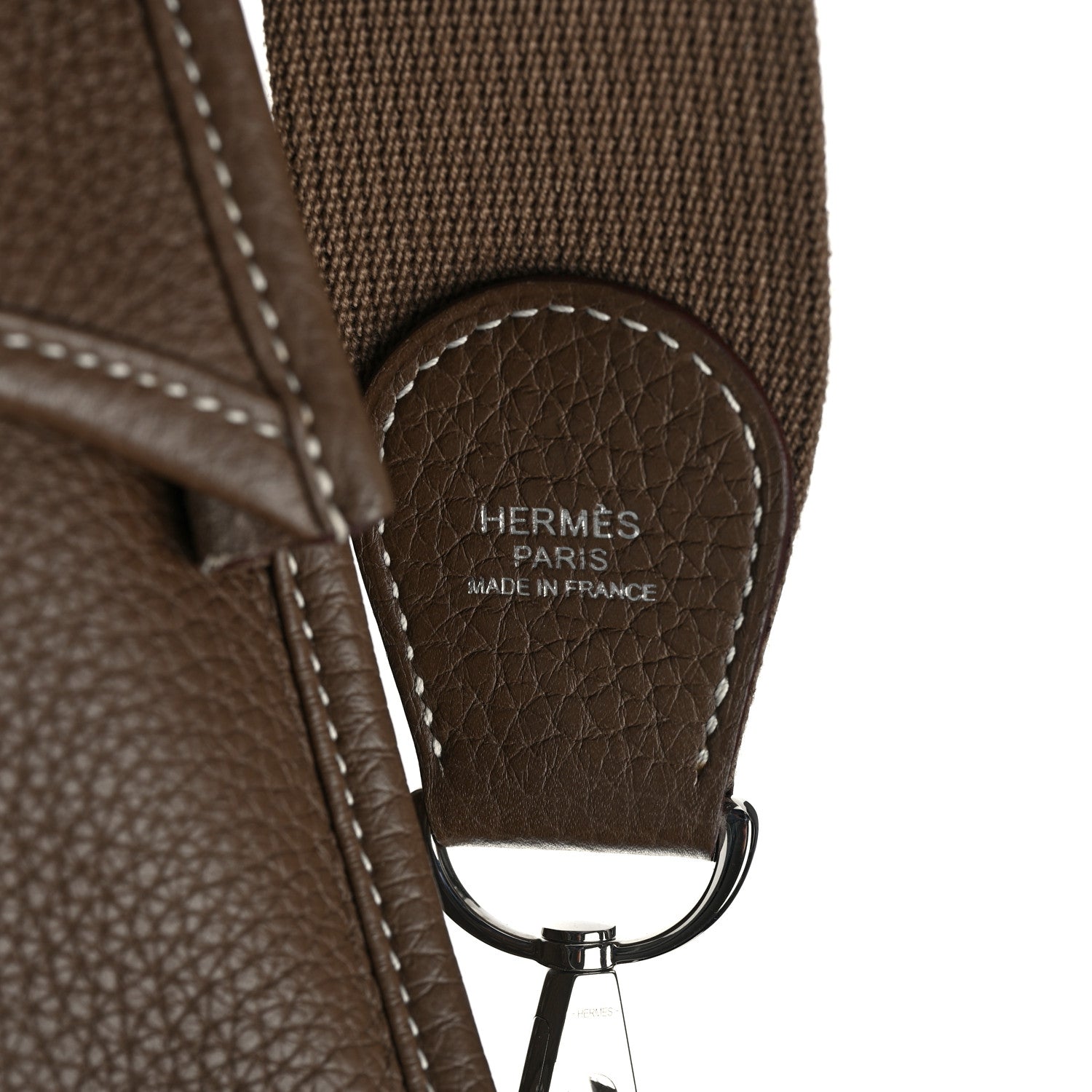 Hermes Taurillon Clemence Evelyne III PM Etoupe 9 of 9