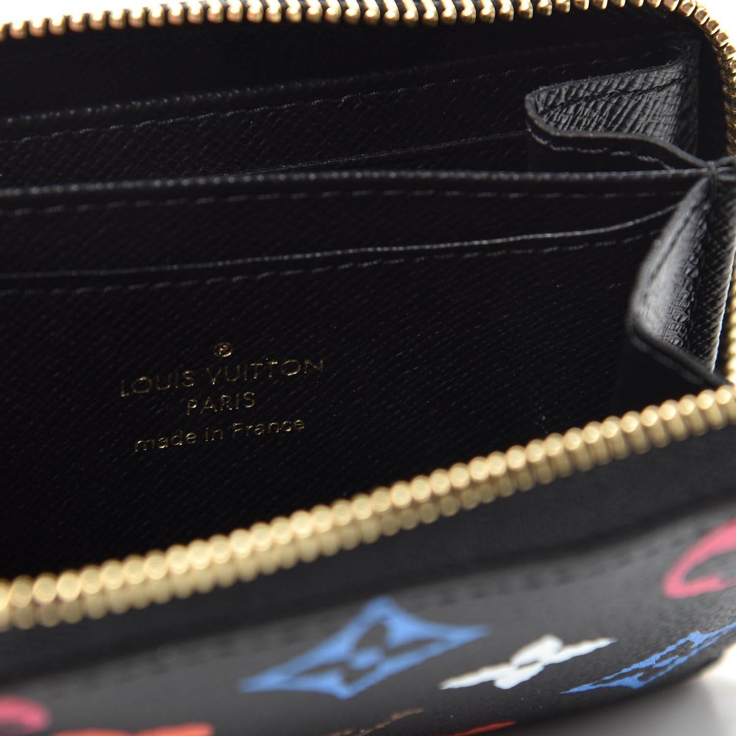 Louis Vuitton Game On Zippy Coin Purse Black 6 of 6