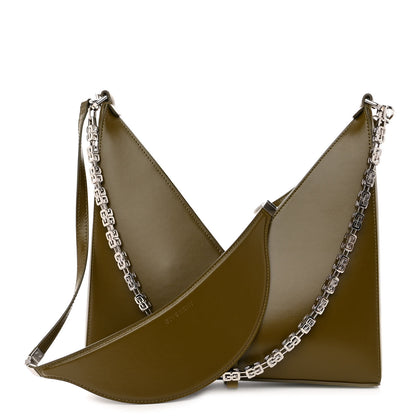 Givenchy Box Calfskin Small Cut Out Shoulder Bag Green 1 of 8