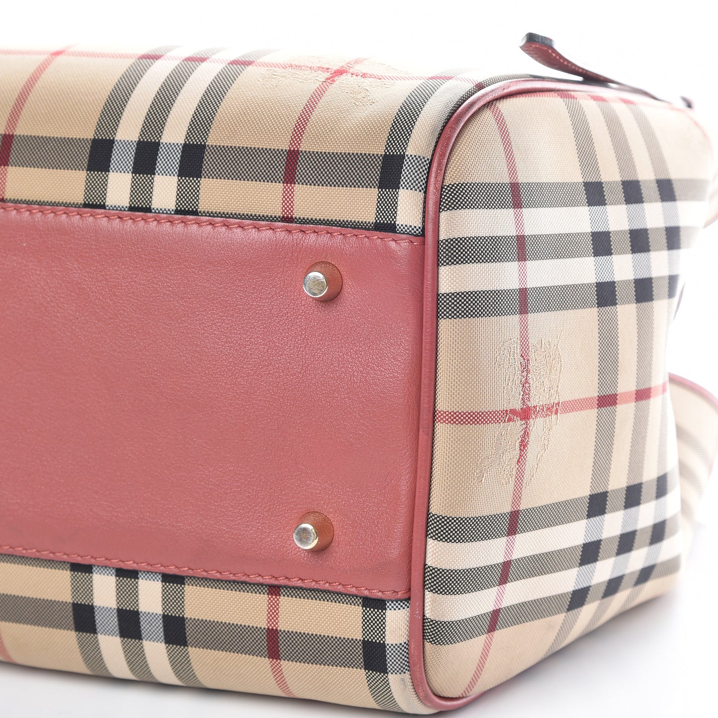 Horseferry Check Small Canterbury Tote Antique Rose