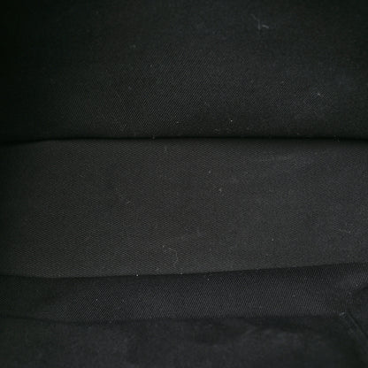 Saint Laurent Linen Calfskin Rive Gauche Tote Black 5 of 10