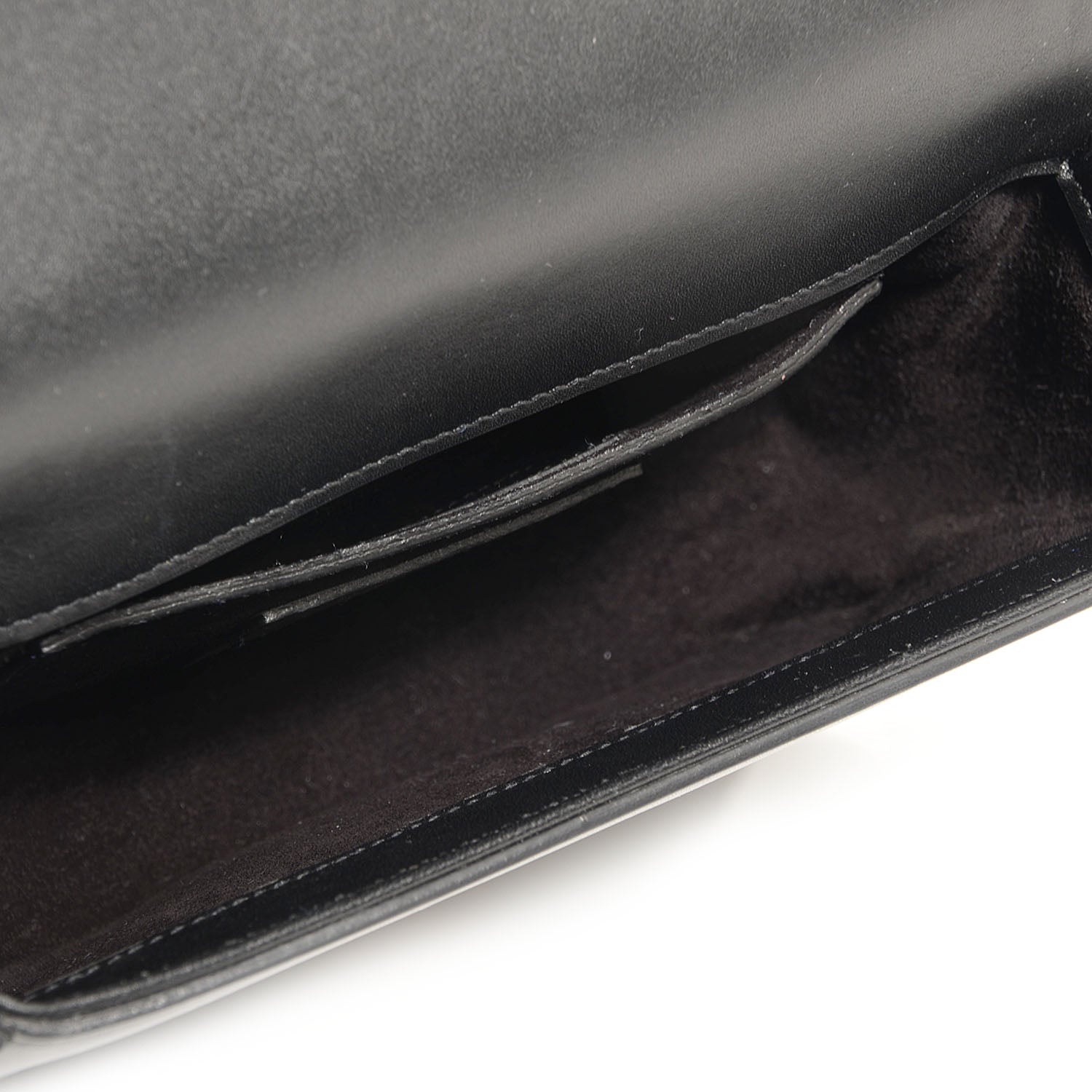 Saint Laurent Smooth Calfskin Classic Small Monogram Universite Bag Black 5 of 8