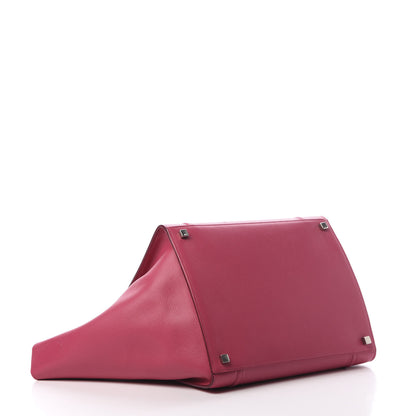 Celine Grained Calfskin Medium Phantom Luggage Fuchsia 4 of 13