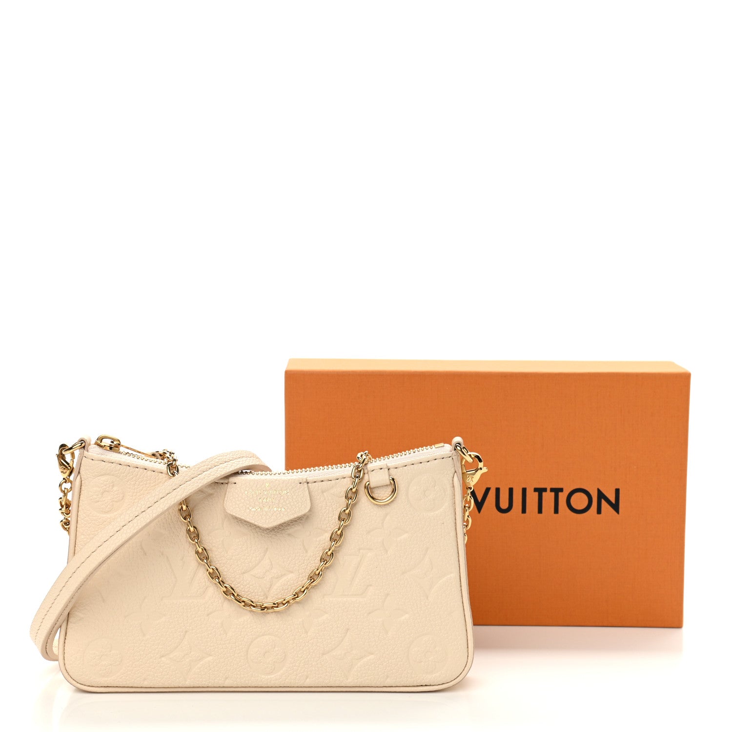 Louis Vuitton Empreinte Easy Pouch On Strap Cream 9 of 9