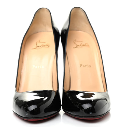 Christian Louboutin Patent Dorissima 100 Pumps 39.5 Black 2 of 9